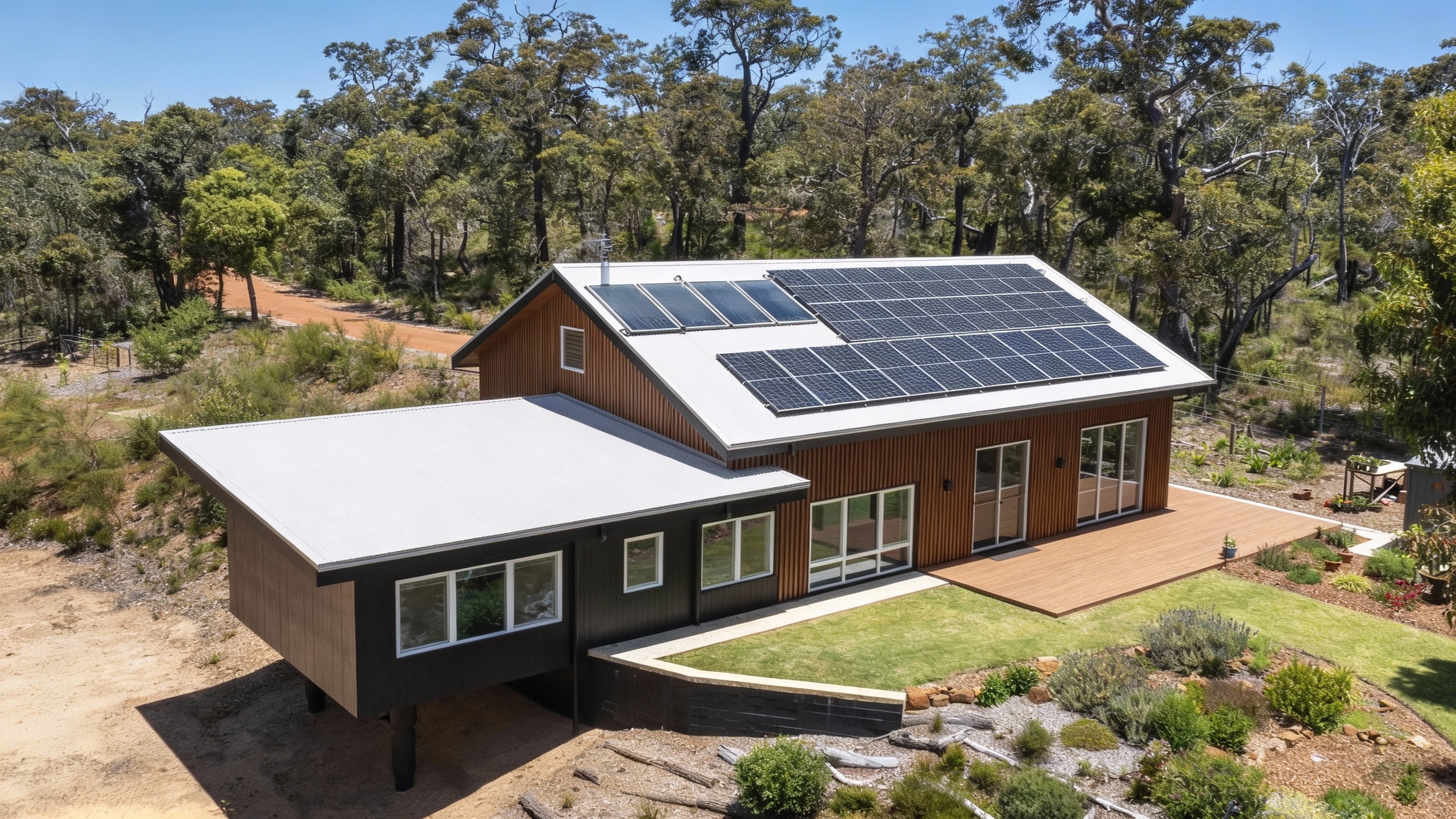 off grid solar installation